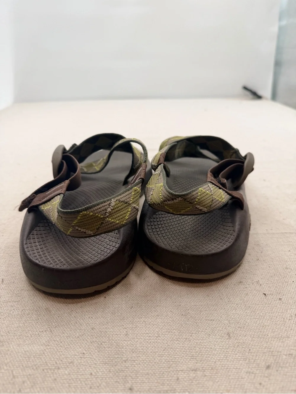 Chaco Outdoor Olive Green Strapped Sandals